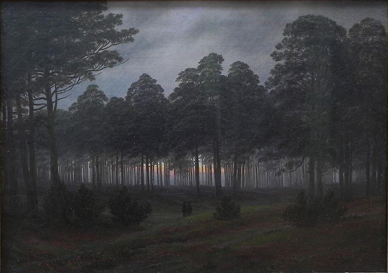 Caspar David Friedrich The Times of Day oil painting image